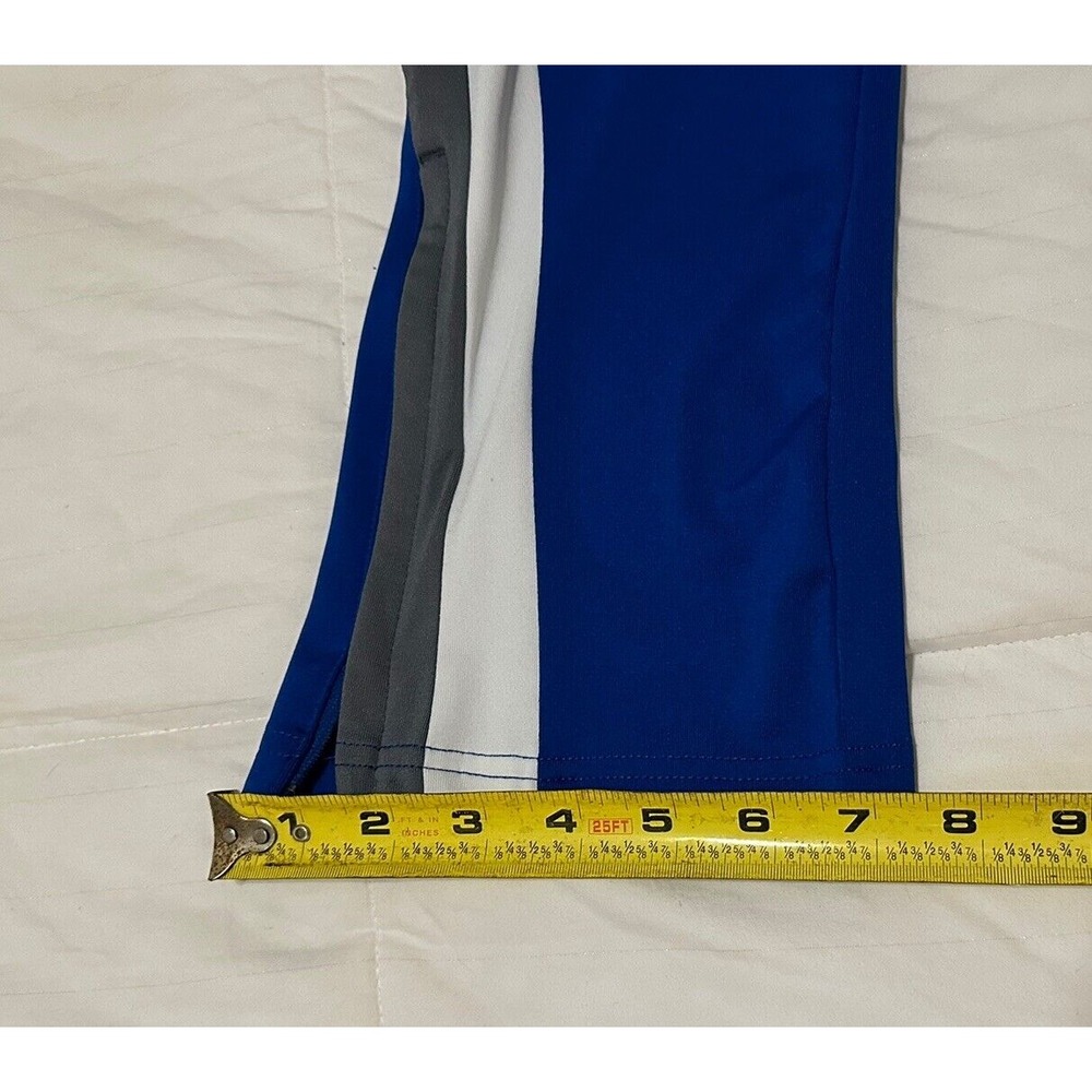 Holloway Girls Aerial Pant #229973 Girls Size M Medium Cheer Track Blue White - Picture 7 of 9